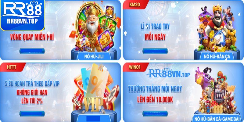 khuyến mãi rr88 game bài, bắn cá